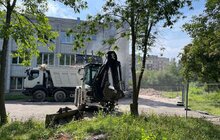 Фото 2: У ліцеї «Оріяна» відновлюють корпус, який найбільше зруйнувала російська ракета