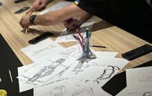 Фото 2: Терапія мистецтвом: пацієнти центру НЕЗЛАМНІ малюють, аби здолати стрес