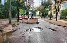 Фото 5: На вулиці Копистинського Львівводоканал замінив частину 100-літнього колектора (відео)