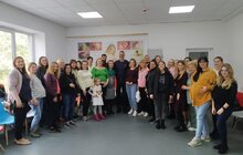 Фото 13: За рік понад 3 тисячі майбутніх мам і татусів відвідали «Школу батьківства» у лікарні святого Миколая