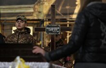 Фото 3: Сьогодні вперше Львівська громада попрощалася із невідомим воїном Збройних Сил України