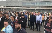 Фото 7: Львів’яни вболівають за збірну в матчі зі Словаччиною