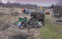 Фото 9: На кладовищі у Дублянах міські служби ліквідували стихійне сміттєзвалище