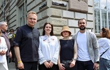 Фото 8: До Дня Героїв у Львові відкрили площу на честь Андрія Парубія