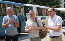 Фото 3: Львів отримав 4 автобуси від міста-побратима Тарту