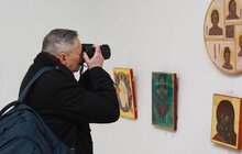 Фото 10: В Палаці мистецтв представили 400 сучасних ікон