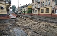 Фото 27: Ремонт вул. Замарстинівської: триває монтаж трамвайних рейок, облаштування хідників, заміна колектора