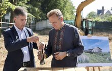 Фото 3: У Львові заклали капсулу під майбутній Центр ментального здоров’я (відео)