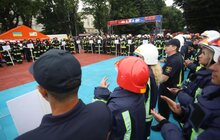 Фото 6: Мер Львова привітав учасників змагань «Найсильніший пожежний-рятувальник»