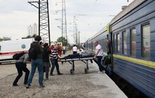 Фото 6: До львівських лікарень евакуювали поранених з Дніпра