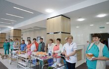 Фото 7: У міських лікарнях Львова освятили паски