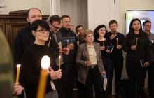 Фото 14: Львівські пластуни передали місту Вифлеємський вогонь миру