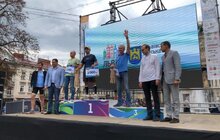 Фото 11: У центрі міста нагородили переможців Lviv Triathlon Cup