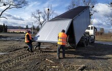 Фото 4: У Львові розвантажили перший компост із контейнерів