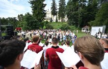 Фото 9: У Львові сотні молодих людей об’єдналися у спільній молитві та відвертій розмові про майбутнє України