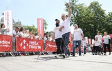 Фото 7: У Львові відбувся безбар’єрний благодійний напівмарафон: серед учасників забігу пацієнти центру UNBROKEN