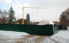 Фото 2: У парку Богдана Хмельницького ведеться будівництво без дозволів