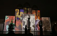 Фото 5: 3D-мапінг «Єдність» — цікавинка святкування Дня міста Лева