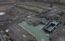 Фото 5: Сміттєпереробний завод у Львові збудований на 65% і сюди вже завезли першу частину обладнання (відео)