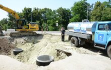 Фото 11: На початку наступного тижня планують завершити ремонт камери каналізаційного колектора на вул. Винниченка