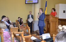 Фото 6: «Ви зробили перший кар’єрний крок», - А. Садовий до учасників конкурсу молодіжних проектів «Lviv Young Project»