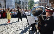 Фото 28: Сьогодні у Львові відбулись урочисті заходи з нагоди 25-ї річниці Незалежності України
