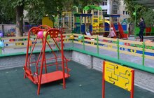 Фото 12: У львівському садочку відкрили інклюзивний дитячий майданчик