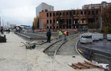 Фото 18: У Львові тривають завершальні роботи перед відкриттям трамвайної лінії на Сихів