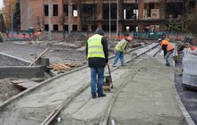 Фото 24: У Львові тривають завершальні роботи перед відкриттям трамвайної лінії на Сихів