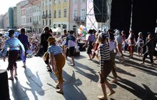 Фото 2: Дитячі колективи виступили на пл. Ринок до Дня міста