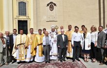 Фото 1: У Львові відкрили та освятили меморіальну таблицю о. Маркіяну Шашкевичу