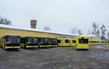 Фото 1: ЛК «АТП-1» отримало перших 5 Електронів: загалом підприємство вже отримало 83 великих низькопідлогових автобусів