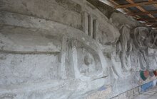 Фото 4: Мозаїка «Море і риби»: відновлено стіну з рельєфом, а смальту наноситимуть наступного року