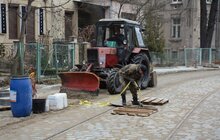Фото 9: Ремонт вул. Котляревського на ділянці від Чупринки до Нечуя-Левицького та вул. Нечуя-Левицького на ділянці від Котляревського до Сахарова