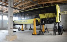 Фото 14: Придбане у 2017 році обладнання дає змогу ЛК «АТП-1» економити паливо, воду та забезпечити безперебійний виїзд автобусів на маршрути