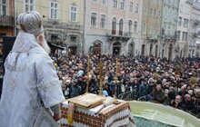 Фото 12: У Львові відбулось традиційне загальноміське освячення води