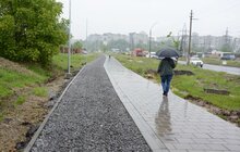 Фото 11: У Львові продовжують облаштовувати велодоріжки: роботи тривають на низці вулиць