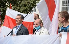 Фото 4: На пл. Ринок у Львові відкрили виставку «Рік спротиву: як по(в)стає Білорусь»