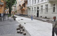 Фото 12: «До кінця місяця дорога вже буде повністю відкрита для проїзду», - А. Садовий про вул. Акад. О. Богомольця