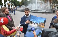 Фото 6: На площі перед Оперою облаштують «сухий» світломузичний фонтан