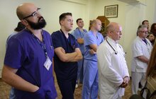 Фото 5: В міській дитячій клінічній лікарні Львова провідні фахівці з Канади консультують та оперують діток зі всієї України