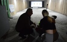 Фото 21: Учні 9-11 класів навчаються стрільбі та домедичної допомоги в інструкторів Нацгвардії