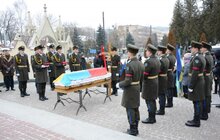 Фото 19: На Личаківському кладовищі поховали Омеляна Коваля