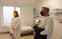 Фото 14: Крістіна Квін ознайомилась з роботою медичного об’єднання невідкладної допомоги у Львові