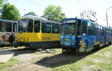Фото 74: У Львові відбулася виставка трамвайних вагонів різних епох