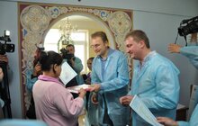 Фото 9: «Львів став майданчиком, де кожна мати, яка народжує, буде отримувати без черги, без бюрократії перший документ своєї дитини», - міністр юстиції України