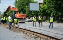 Фото 8: Розпочався ІІІ етап реконструкції вул. Шевченка: ділянку від вул. Залізнична до вул. Єрошенка планують завершити до кінця літа