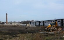 Фото 2: Мерія застерігає: на вул. Земельній тривають самочинні будівельні роботи