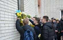 Фото 23: У Львові відкрили меморіальну дошку учаснику АТО Мар’яну Найді