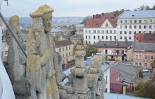 Фото 11: У Львові відреставрували частину вежі аттика колишнього монастиря бенедиктинок